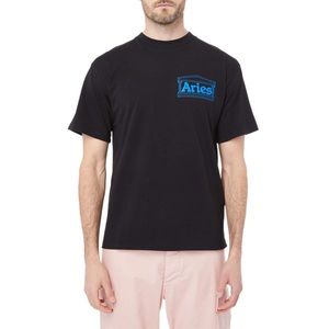 Aries classic tempe short sleeves tee black XS NWT